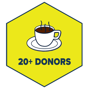 20+ Unique Donors Rhetoric or Faculty/Staff